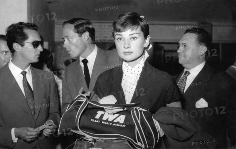Audrey HEPBURN and Mel FERRER in Madrid, 1955