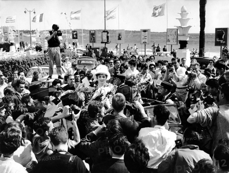 Gina LOLLOBRIGIDA at the 14th Cannes Film Festival