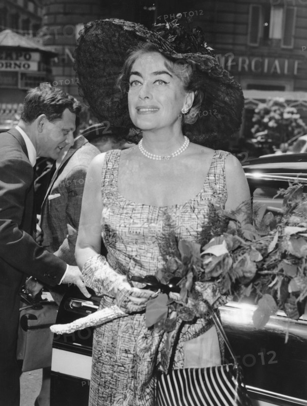 Joan CRAWFORD in Italy, 1962