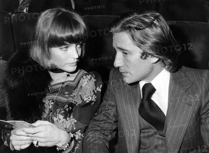 Romy SCHNEIDER and Daniel BIASINI, 1975