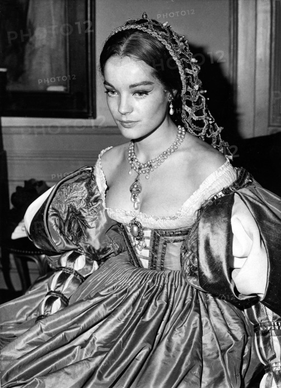 Romy SCHNEIDER at the Theater de Paris, 1961