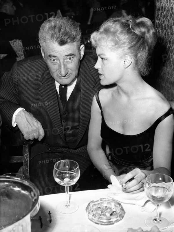Rudolf VOGEL and Romy SCHNEIDER, 1957