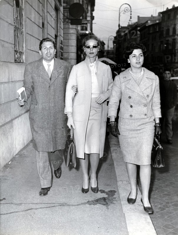 Lauren BACALL, Rome 1959