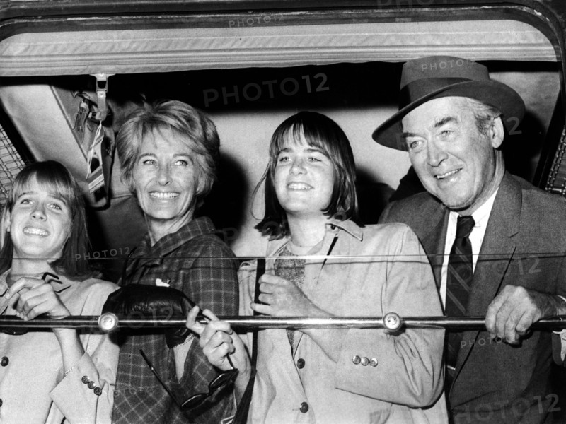 James STEWART with family