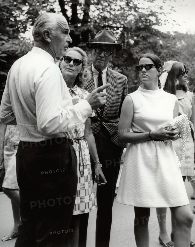 James STEWART with family at Frankfurt Zoo