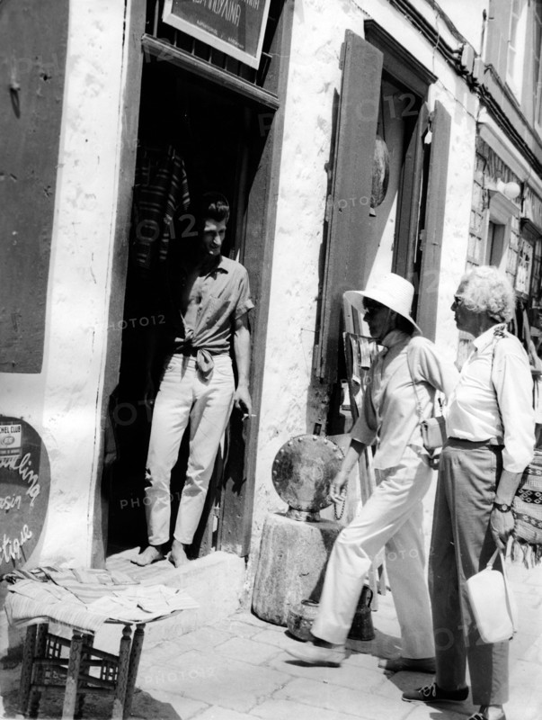 Greta GARBO in Greece