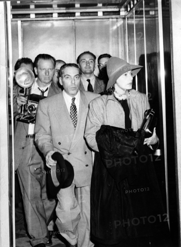 Greta GARBO, return to New York, 1949