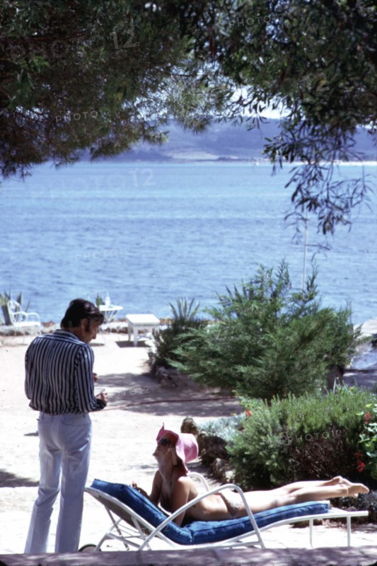 Gunter SACHS and Brigitte BARDOT, St. Tropez 1966