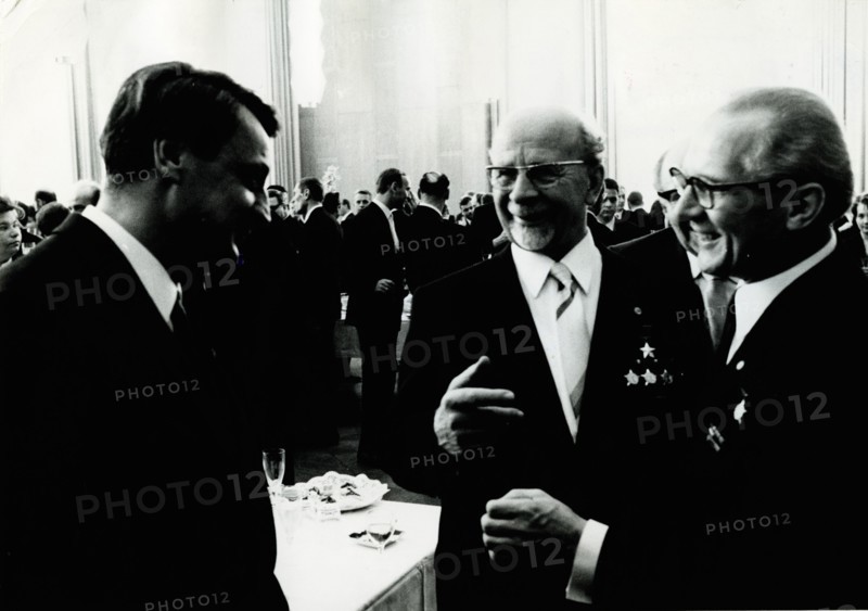 Horst DRINDA, Walter ULBRICHT and Erich HONECKER, 1970
