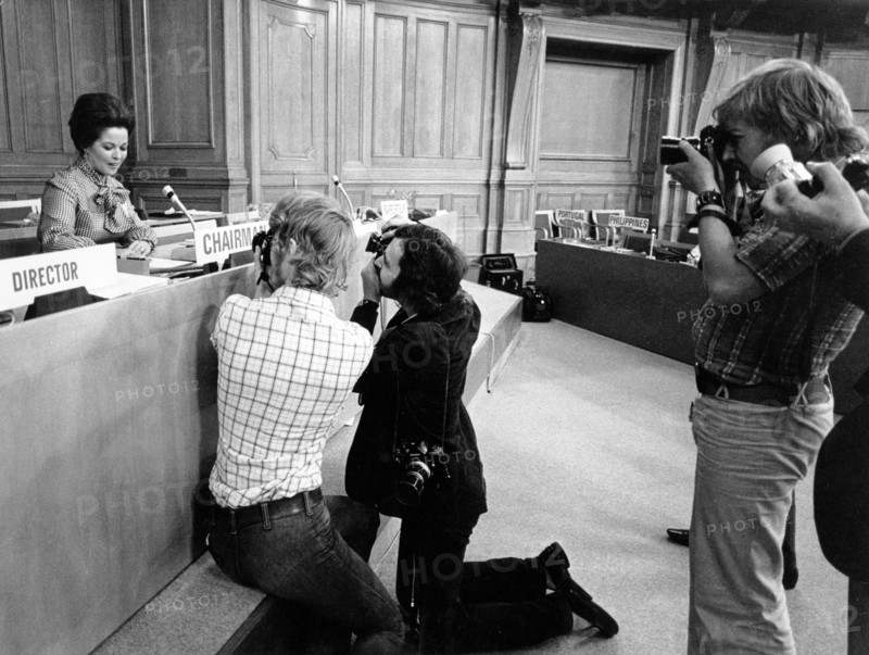 Shirley TEMPLE, UN World Conference Stockholm 1972