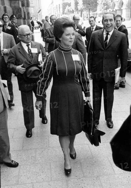 Shirley TEMPLE, UN World Conference Stockholm 1972