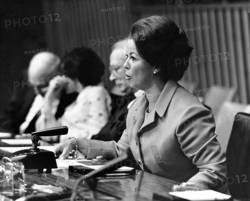 Shirley TEMPLE, UN General Assembly 1969