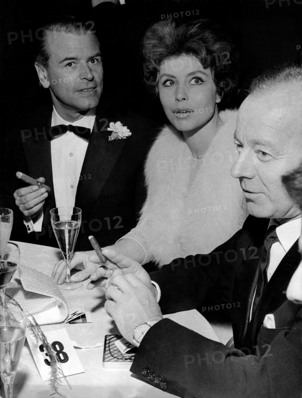 Heinz RÜHMANN, Sonja ZIEMANN and OW FISCHER, Berlin 1959