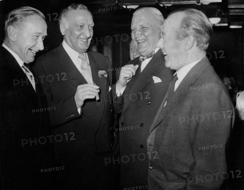 Carl BREUER, Hans ALBERS, Bruno GEORGES and Heinz RÜHMANN, 1958