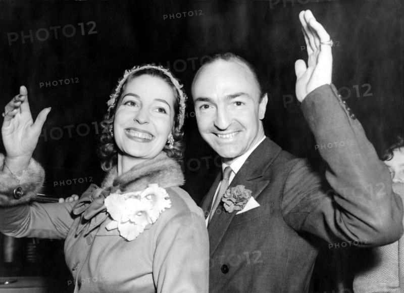 Wedding of John PROFUMO and Valerie HOBSON, London 1954