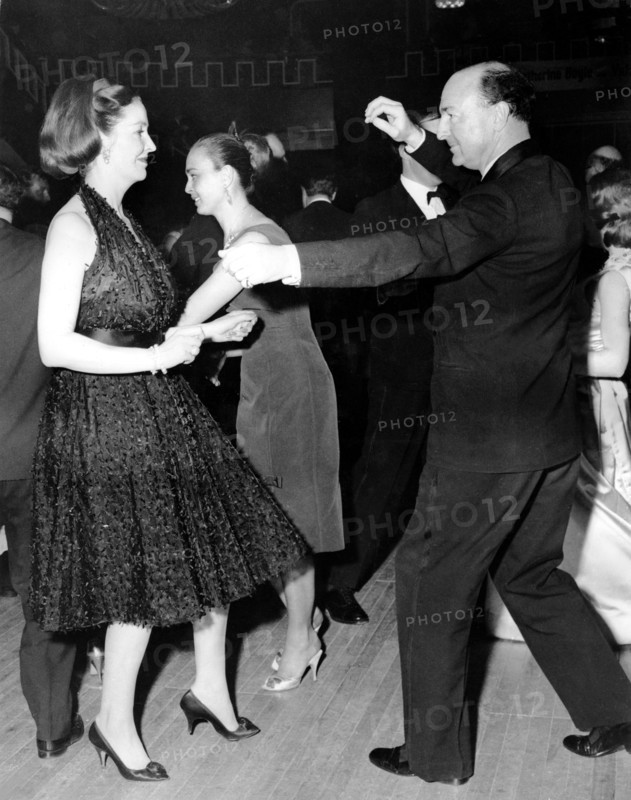 John PROFUMO and Valerie HOBSON dancing, London 1962