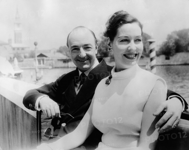 John PROFUMO and Valerie HOBSON in Venice, 1963