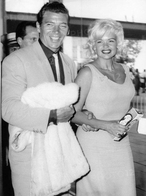 Jayne MANSFIELD with husband, 1961