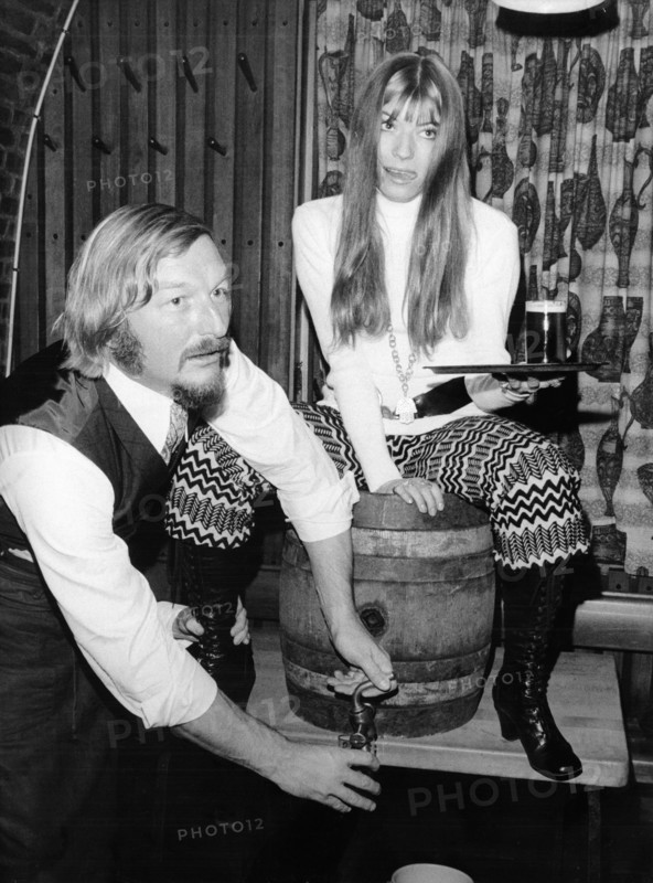 James LAST and Katja EBSTEIN, Düsseldorf 1970