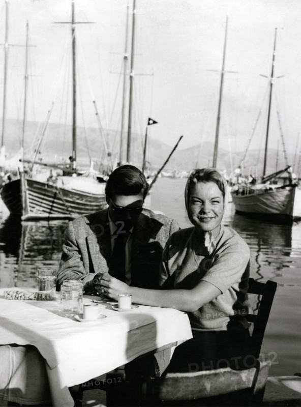 Romy SCHNEIDER and Karlheinz BÖHM in Greece