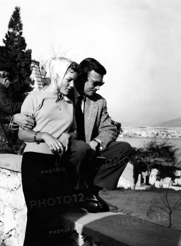 Romy SCHNEIDER and Karlheinz BÖHM in Greece
