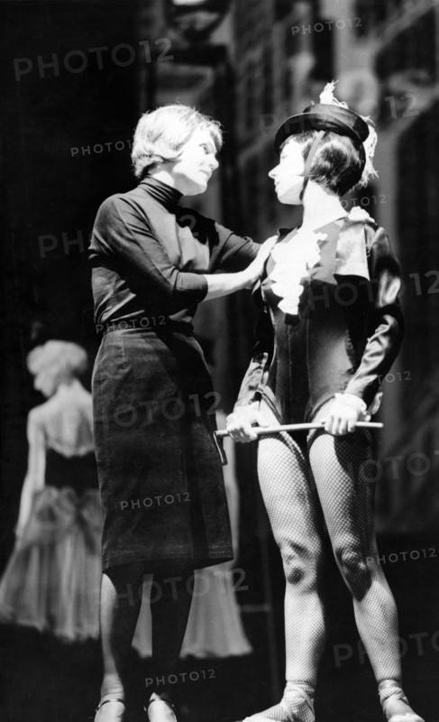 Gisela MAY and Ilse HURTIG in 'The Seven Deadly Sins of the Petty Bourgeois' 1963