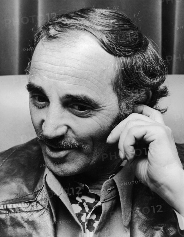 Charles AZNAVOUR, portrait circa 1970s
