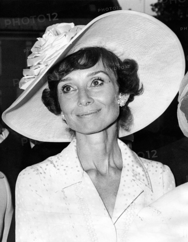 Audrey HEPBURN, portrait, 1973