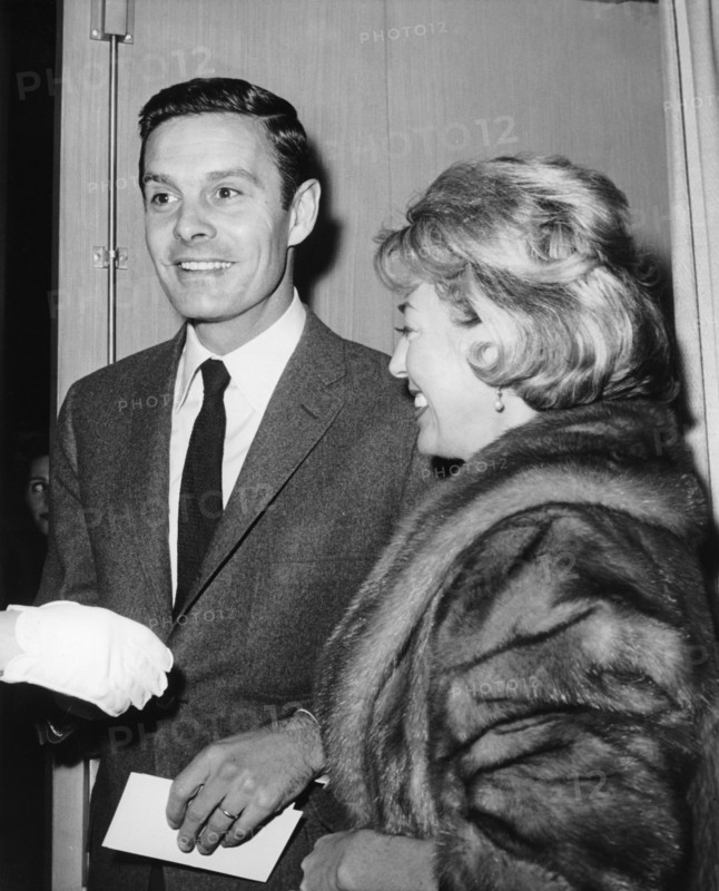 Louis JOURDAN and his wife Berthe FREDERIQUE, 1959