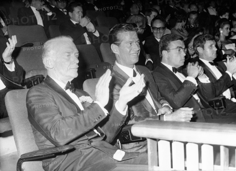 Douglas FAIRBANKS Jr., George NADER and Claus BIEDERSTAEDT, 1966