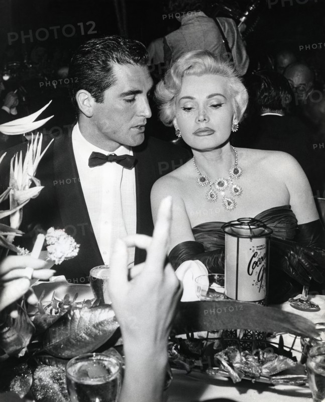 Zsa Zsa GABOR and Jacques BERGERAC