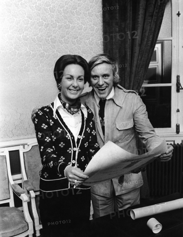 Horst FRANK becomes honorary citizen of the city of Cognac, 1973