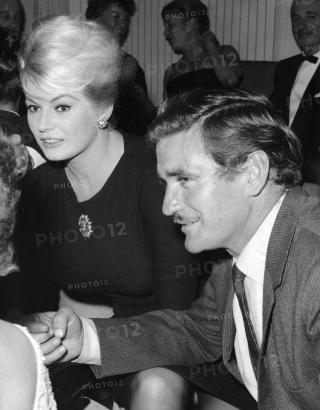 Anita EKBERG and Rod TAYLOR