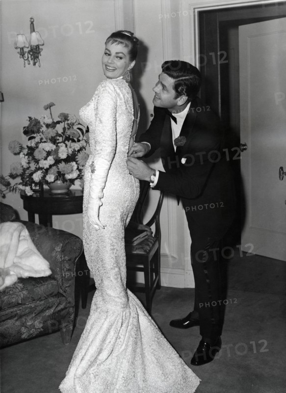 Anita EKBERG and Anthony STEEL