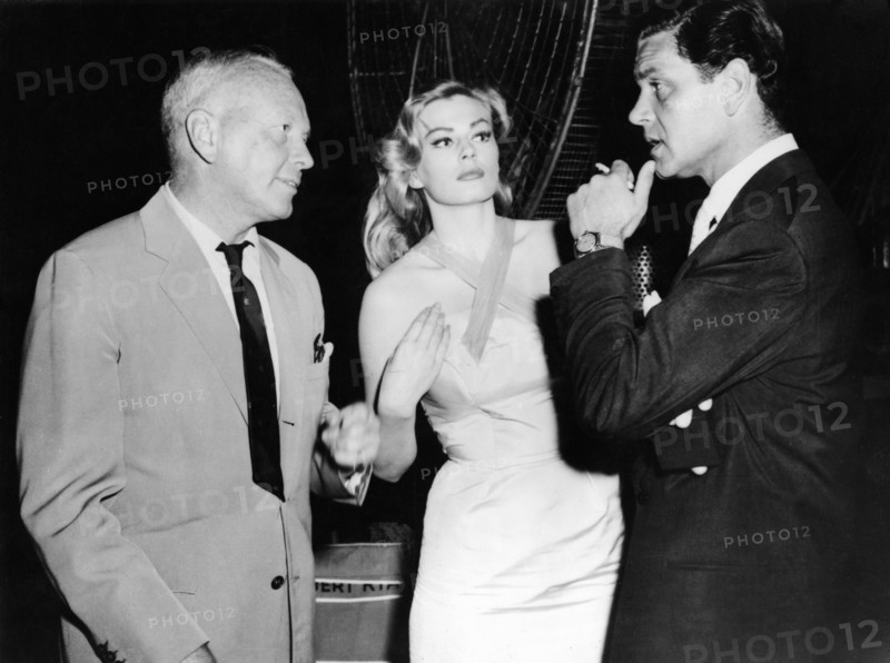 Anita EKBERG, Anthony STEEL and John FARROW