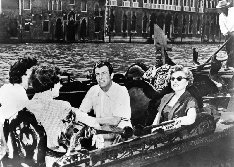 Barbara STANWYCK and Robert TAYLOR in Venice