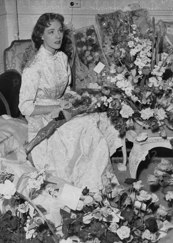 Julie ANDREWS, premiere of 'My Fair Lady', 1958