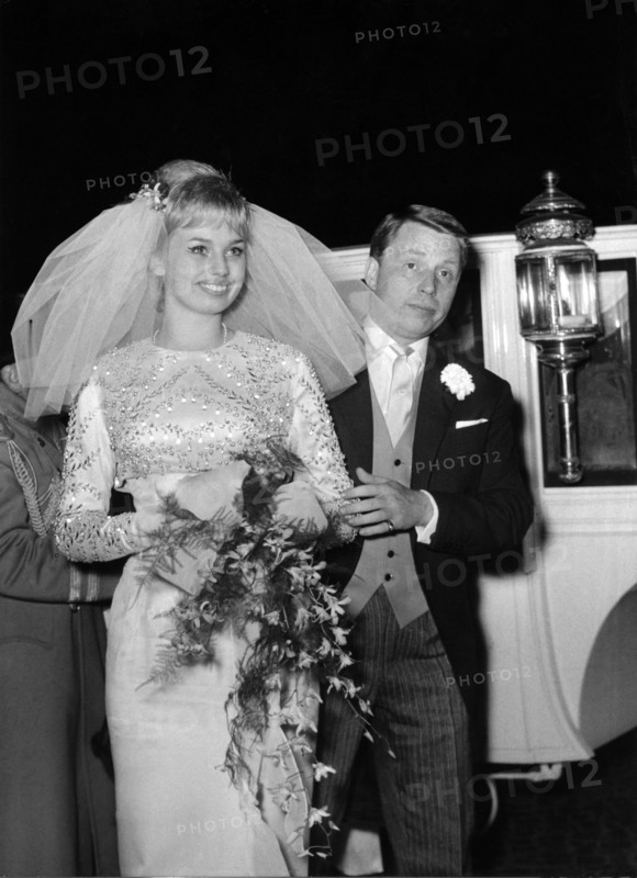 Wedding of Barbara VALENTIN to Rolf LÜDER, Berlin 1961
