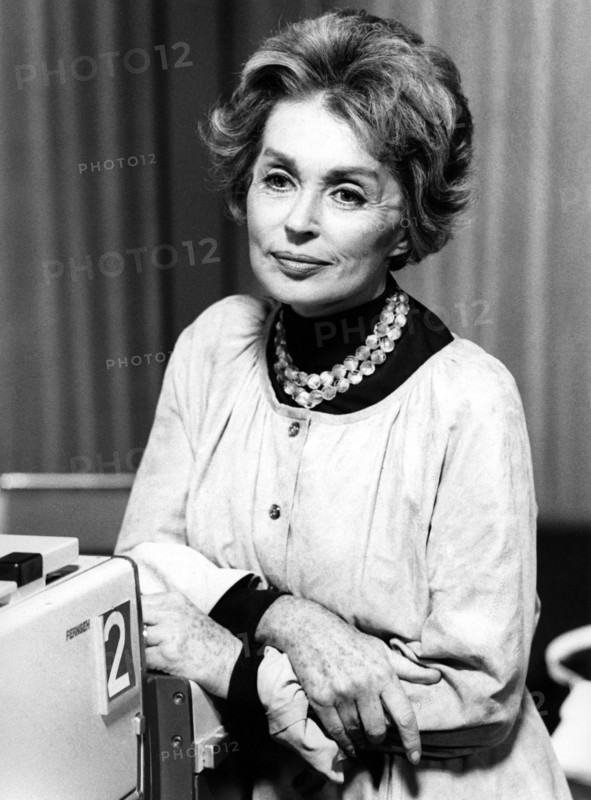 Lilli PALMER, portrait 1979