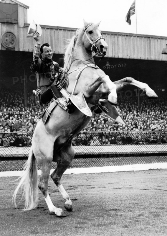 Roy ROGERS and his horse TRIGGER