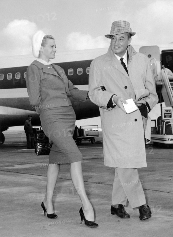 Angie DICKINSON and Jean NEGULESCO