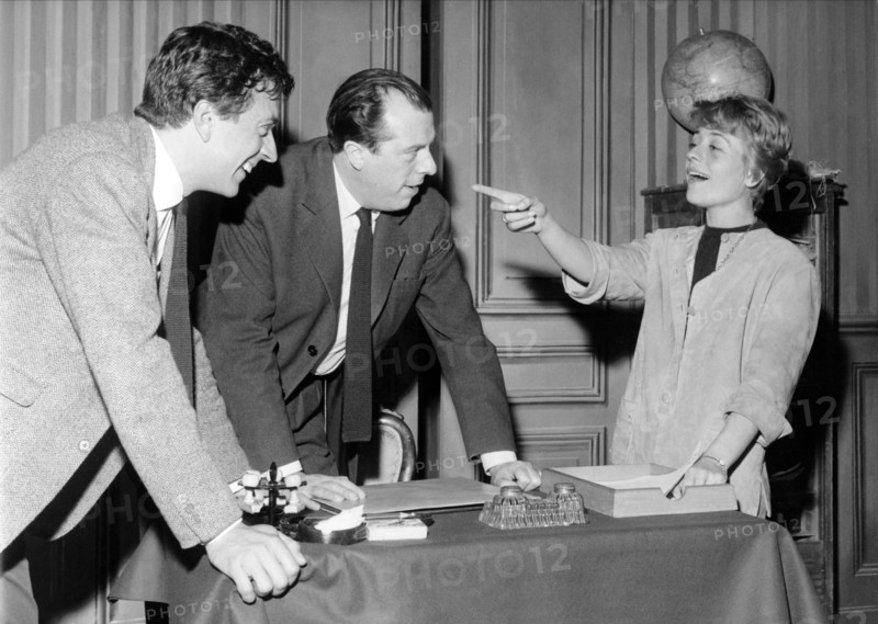Jean-Pierre CASSEL, Annie GIRARDOT and Jean MEYER, 1960