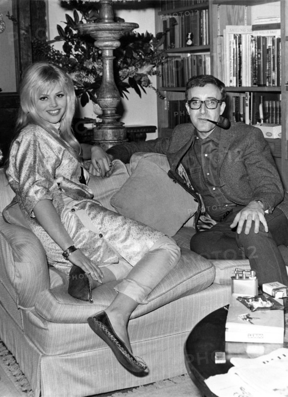 Peter SELLERS und Britt EKLAND, Elstead 1964