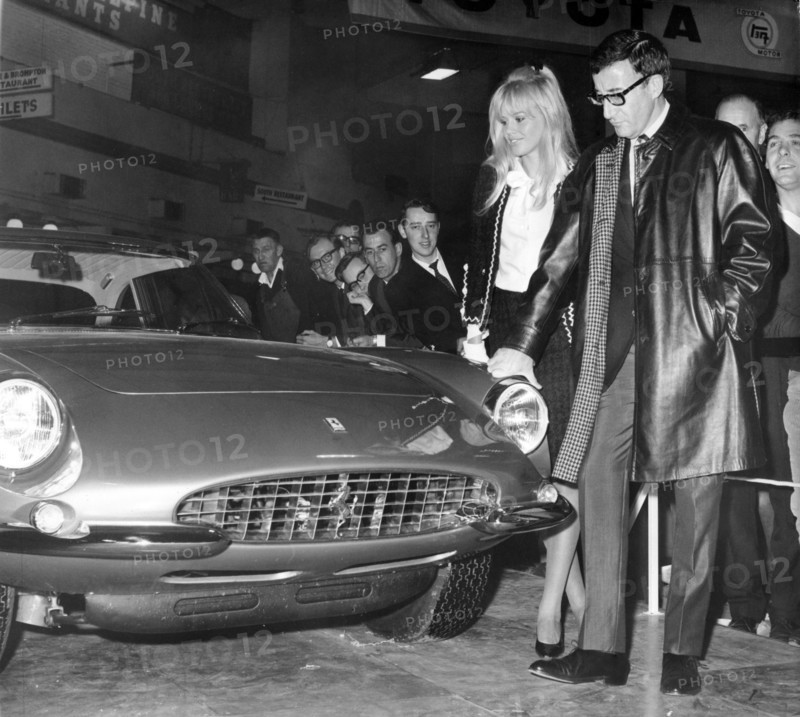 Peter SELLERS and Britt EKLAND, London 1965