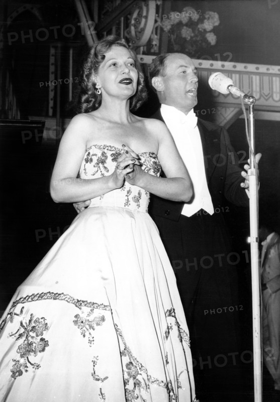 Martha EGGERTH and Jan KIEPURA, 1952