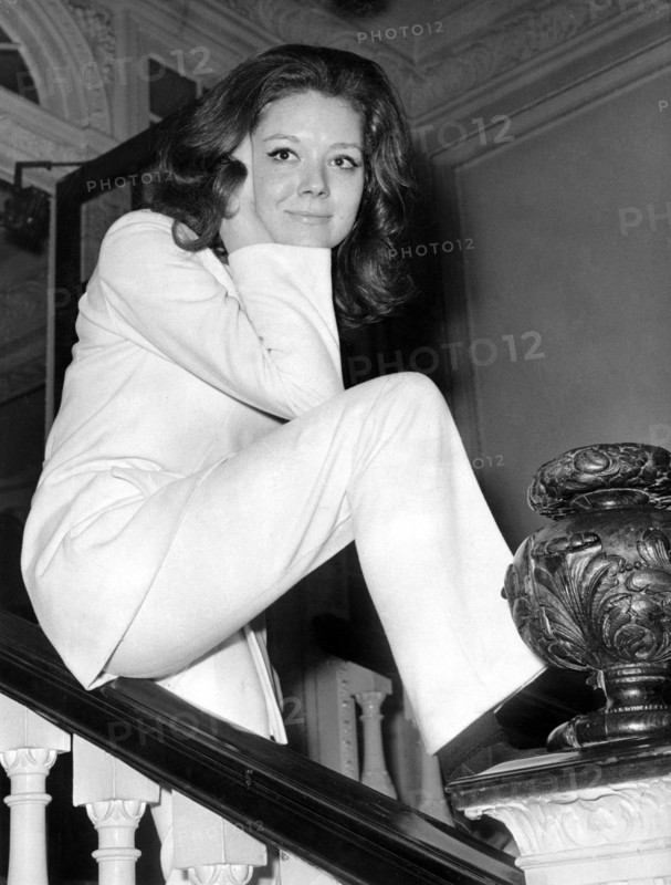 Diana RIGG at the Royal Shakespeare Company, Stratford-upon-Avon 1966