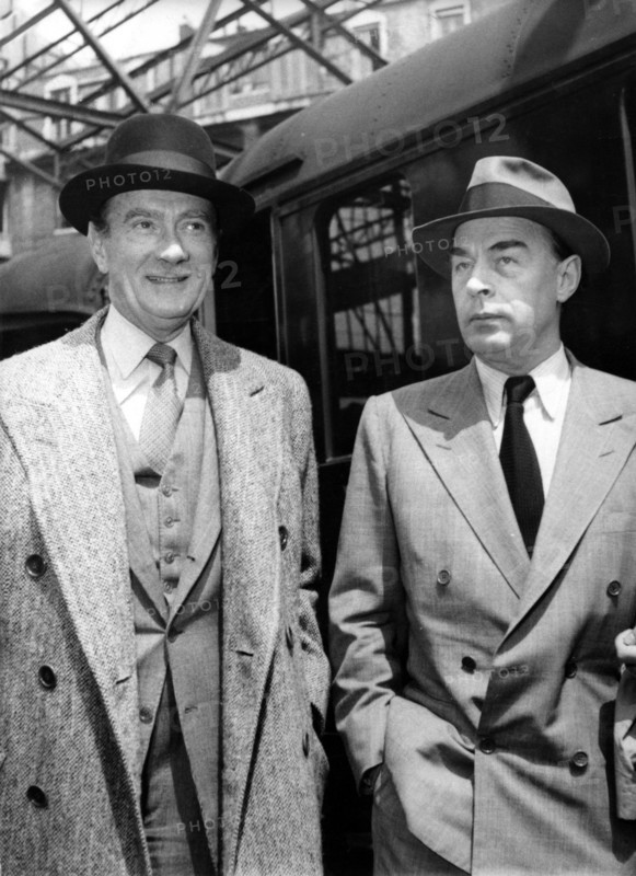 Erich Maria REMARQUE in Paris, 1949