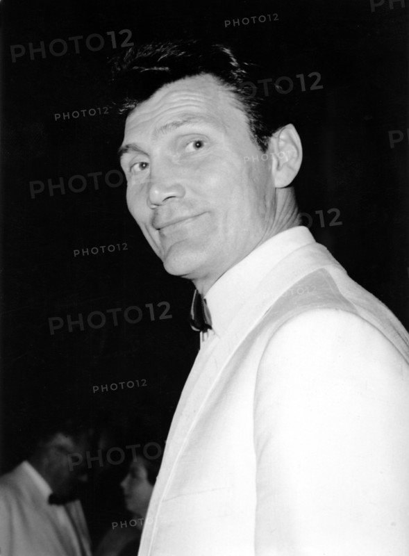 Jack PALANCE at the International Festival of Movies in Venice, 1961