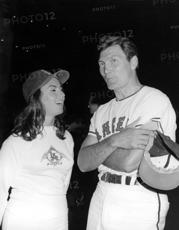 Jack PALANCE and Myrna ROSS in Hollywood