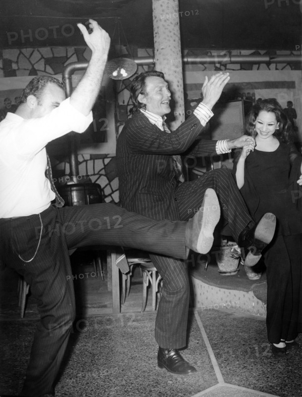 Jack PALANCE visiting Athens, 1971